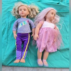 2- Our Generation Dolls